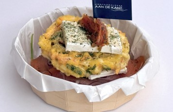 Groenteburger zalm