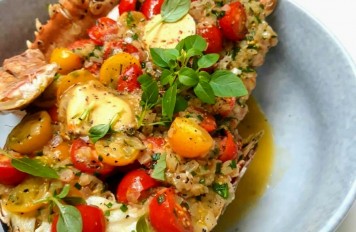 Super-de-luxe kreeftenschotel